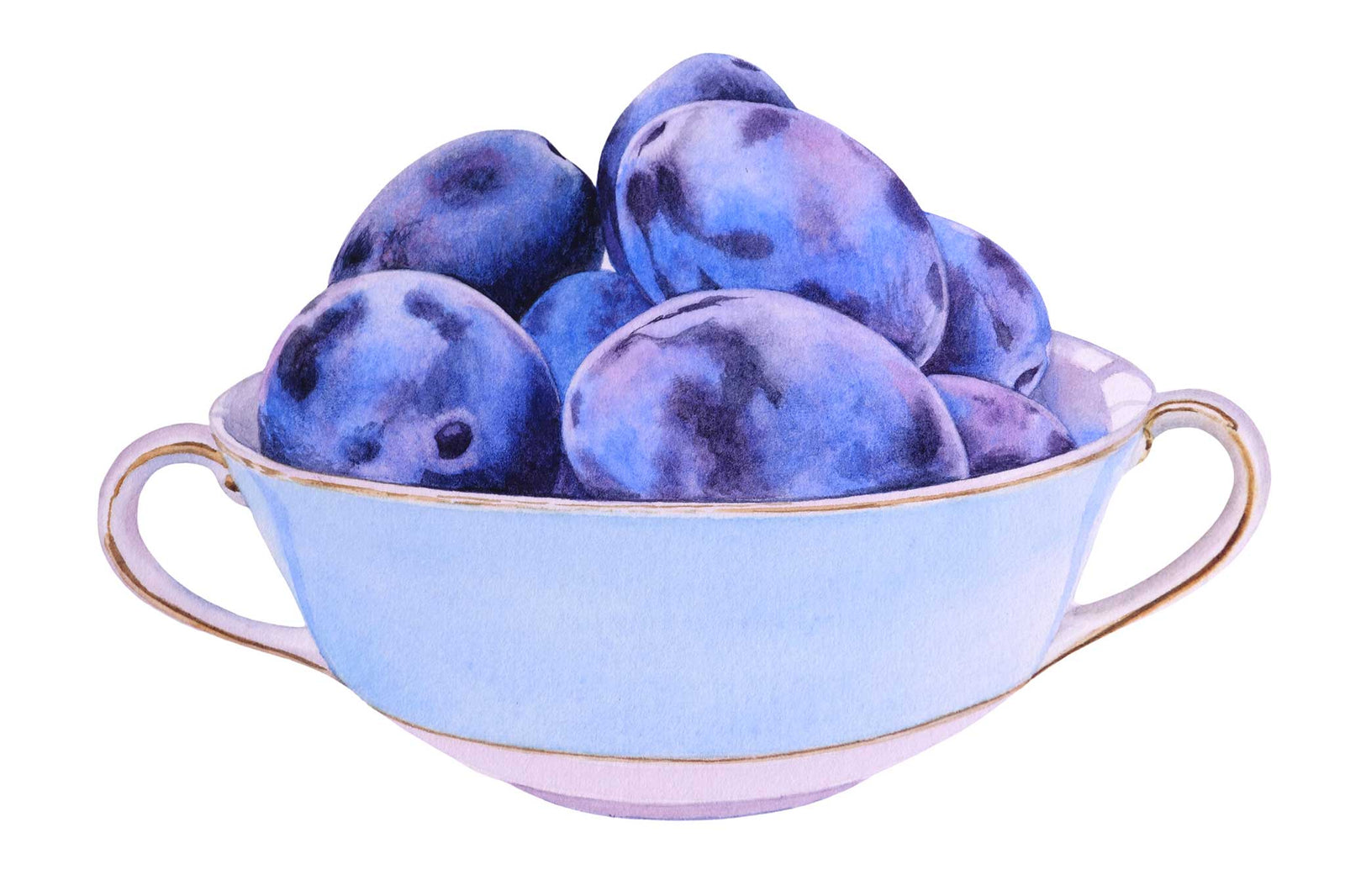 Bowl Of Plums
