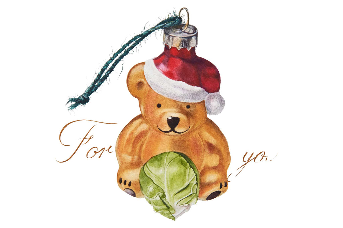 Christmas Teddy &amp; Sprout