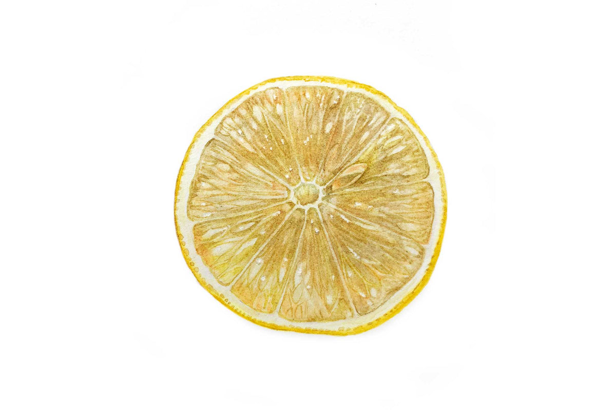 Billy Showell Half Lemon - Preview Watercolour Tutorial