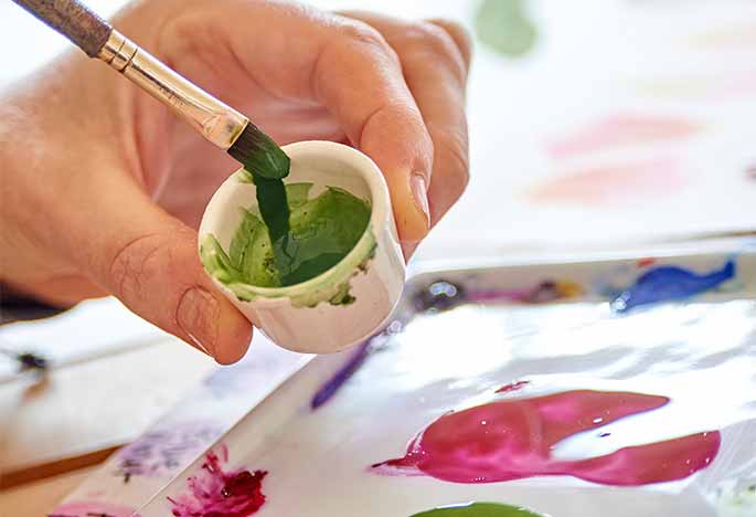 Billy Showell Mixing Paint - Preview Watercolour Tutorial